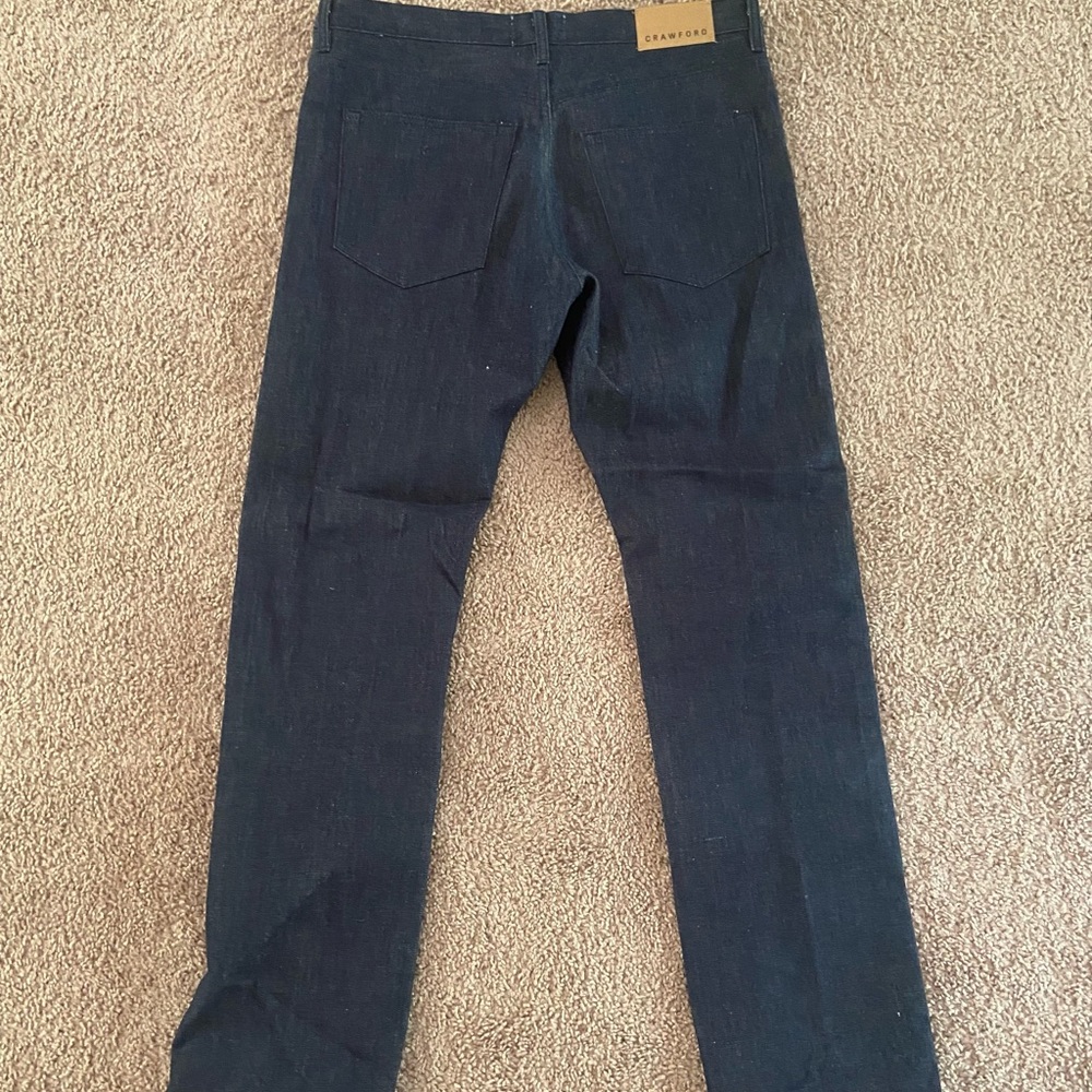 31/32 Crawford True Denim Straight Jeans